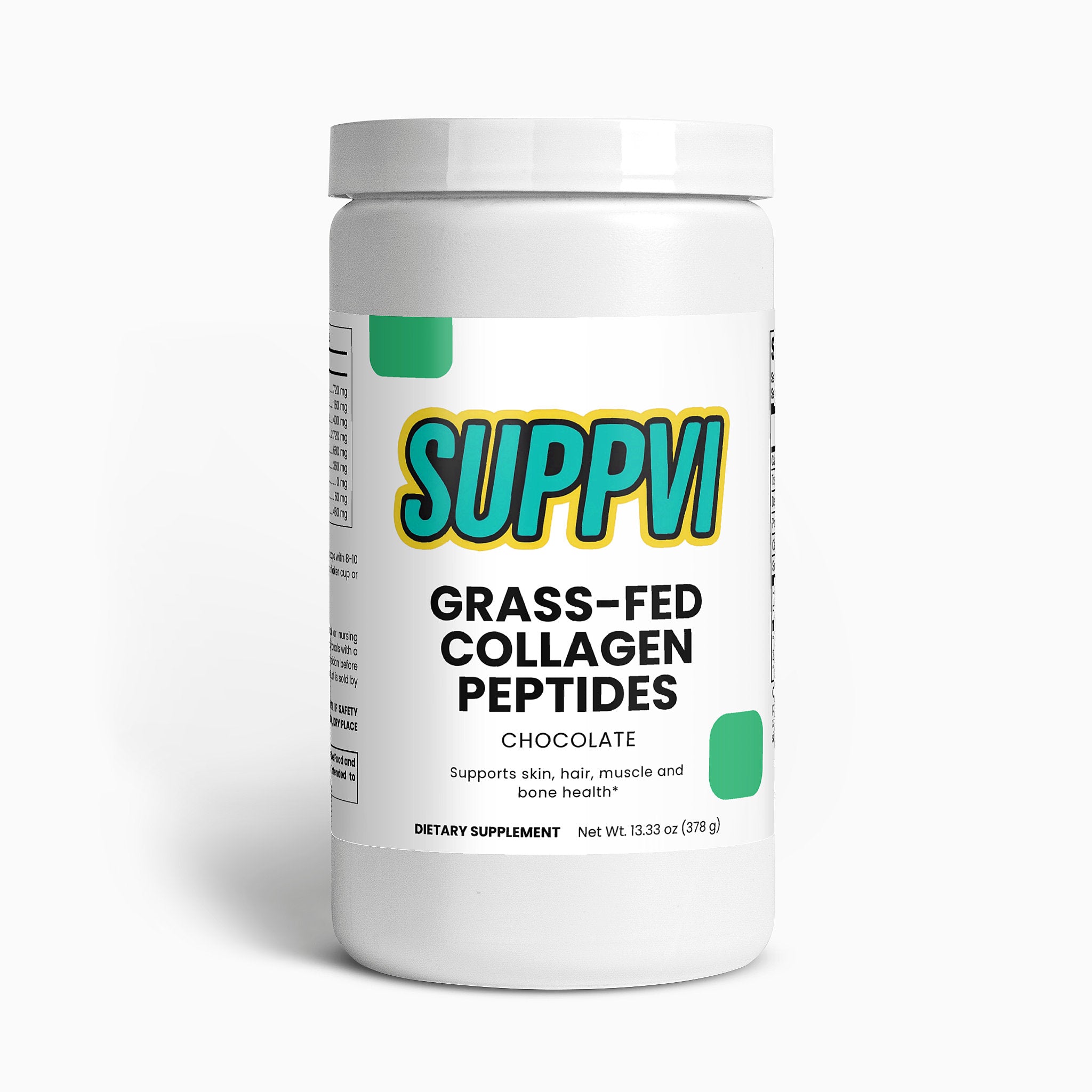 Grass-Fed Collagen Peptides Powder (Chocolate)