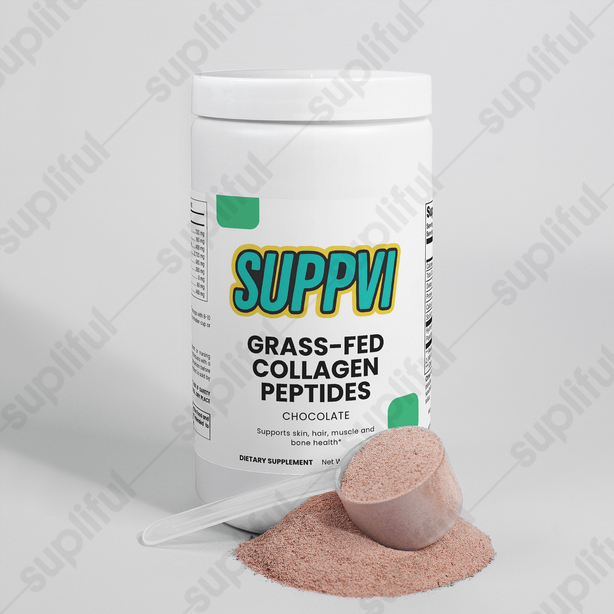 Grass-Fed Collagen Peptides Powder (Chocolate)